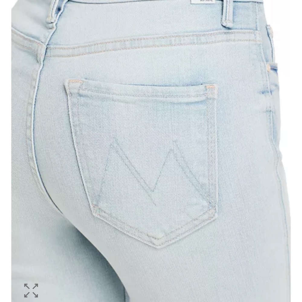MOTHER Light Blue Flare Jeans
